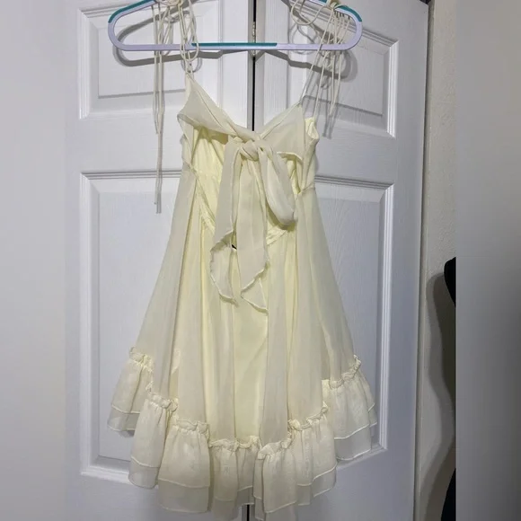 Lucy in the Sky Chiffon babydoll dress size XS - Picture 2 of 8
